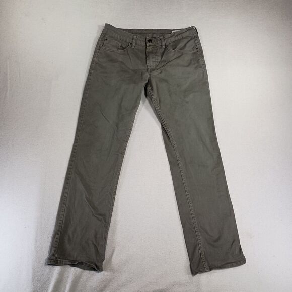Buffalo David Bitton Sam X Slim Straight Stretch Jeans Men's 32x32 Olive Green - Picture 1 of 14
